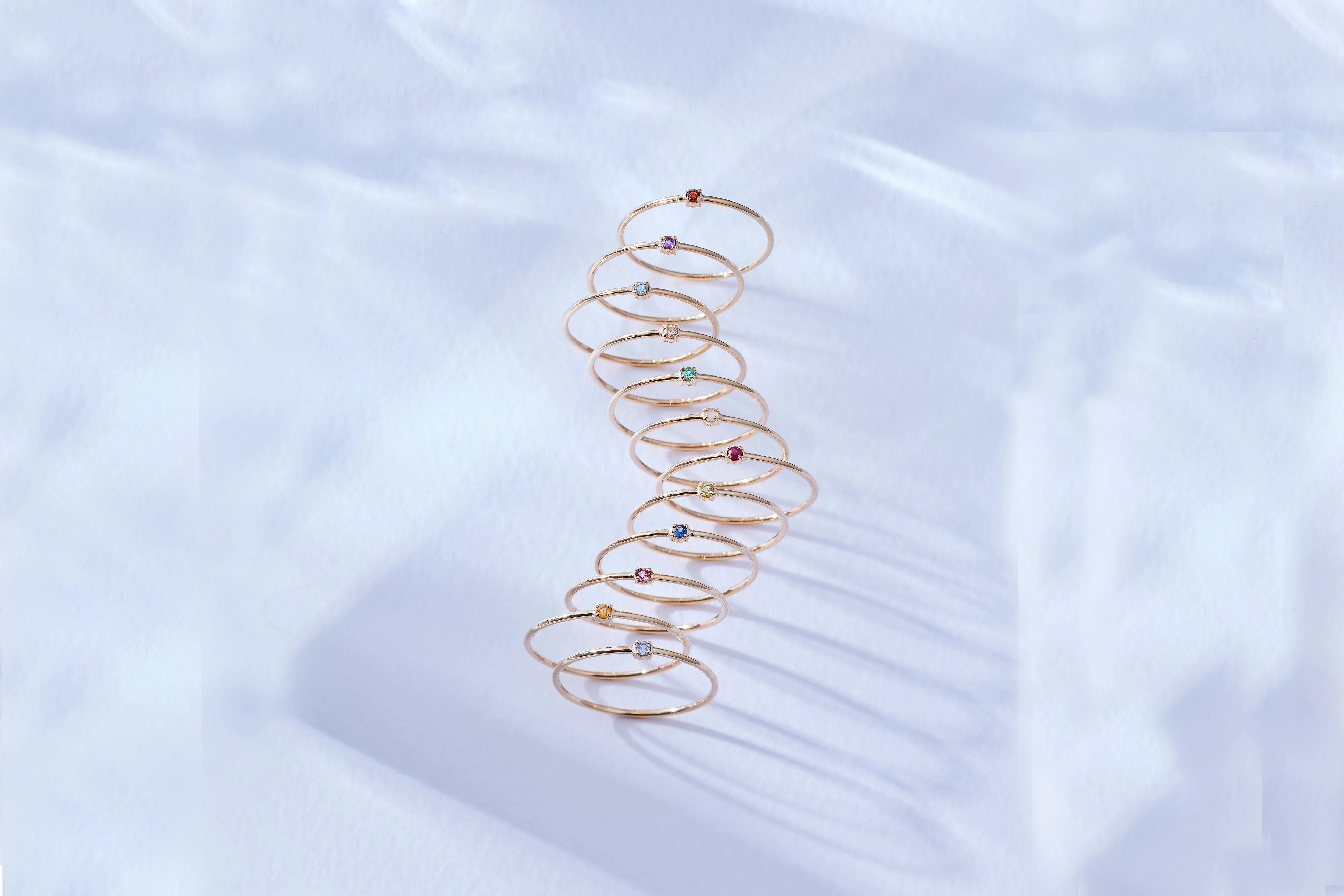 Birthstone ring(誕生石リング) – COLETTE GIFT Birthstone ring(誕生石リング) – COLETTE GIFT