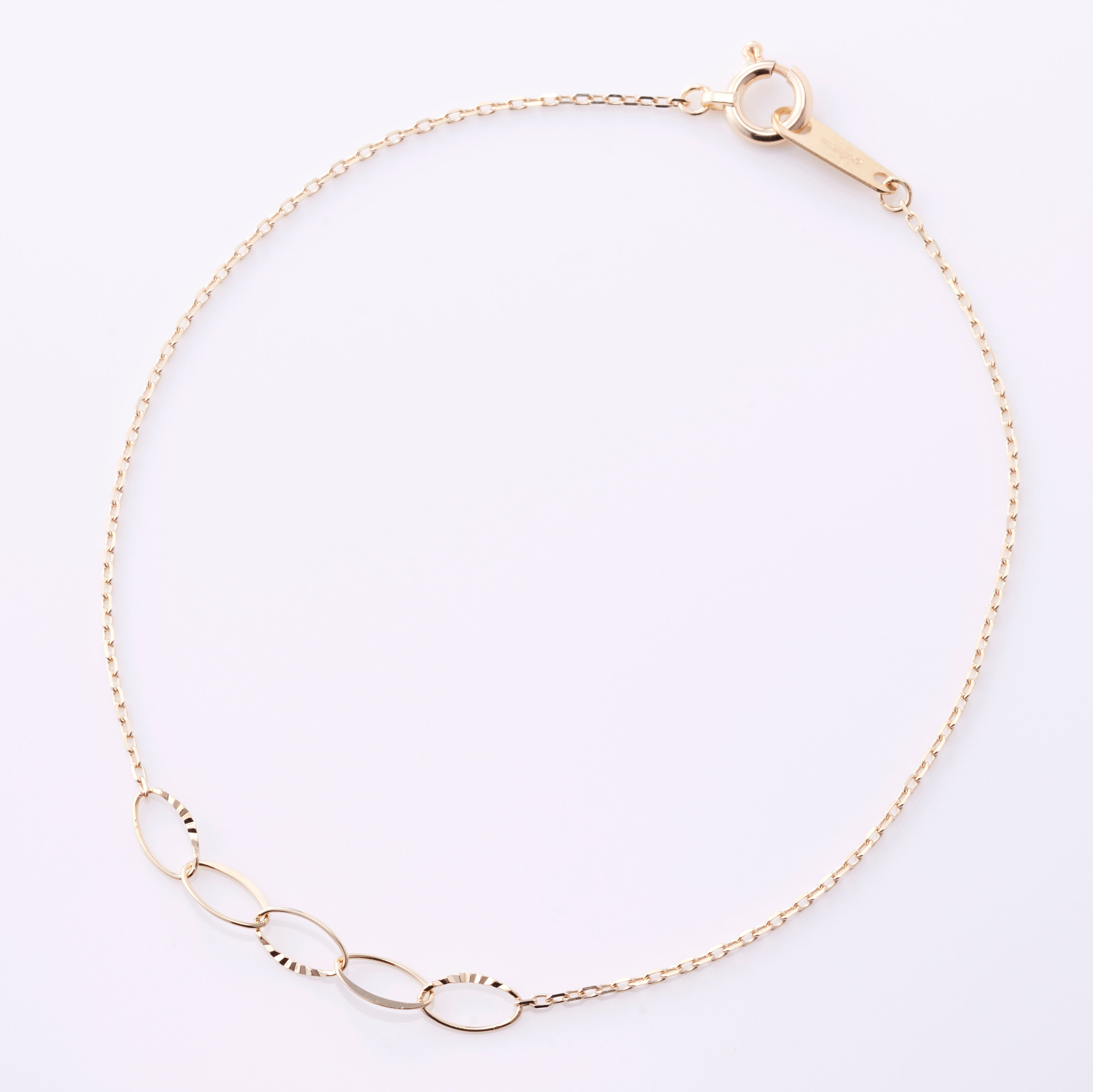 COLETTE K10ボールチェーンブレスレット K10YG ルミネ ボールチェーンブレスレット フィラント – COLETTE