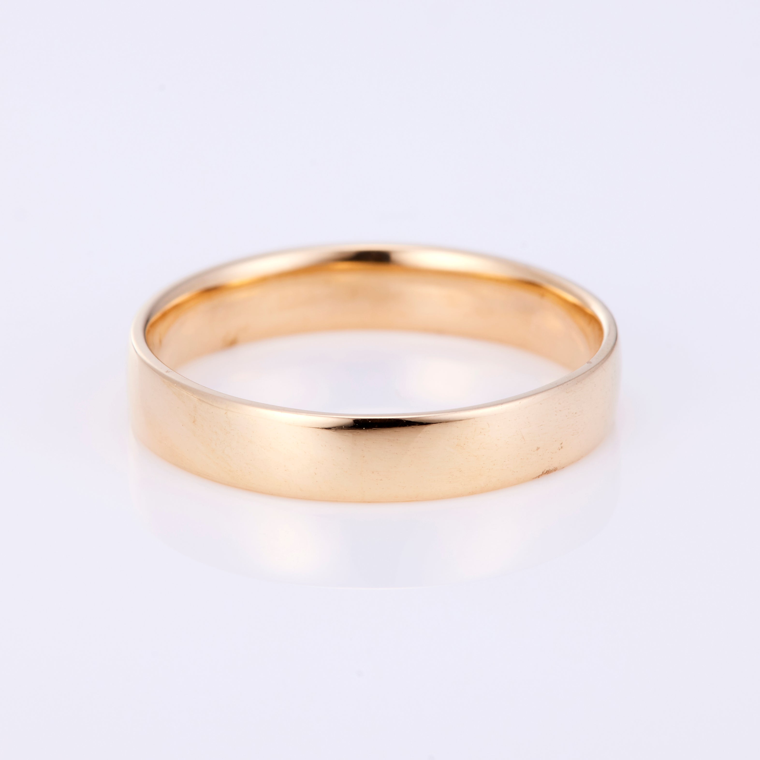 K10YG プレーン ゴールドリング – COLETTE GIFT
