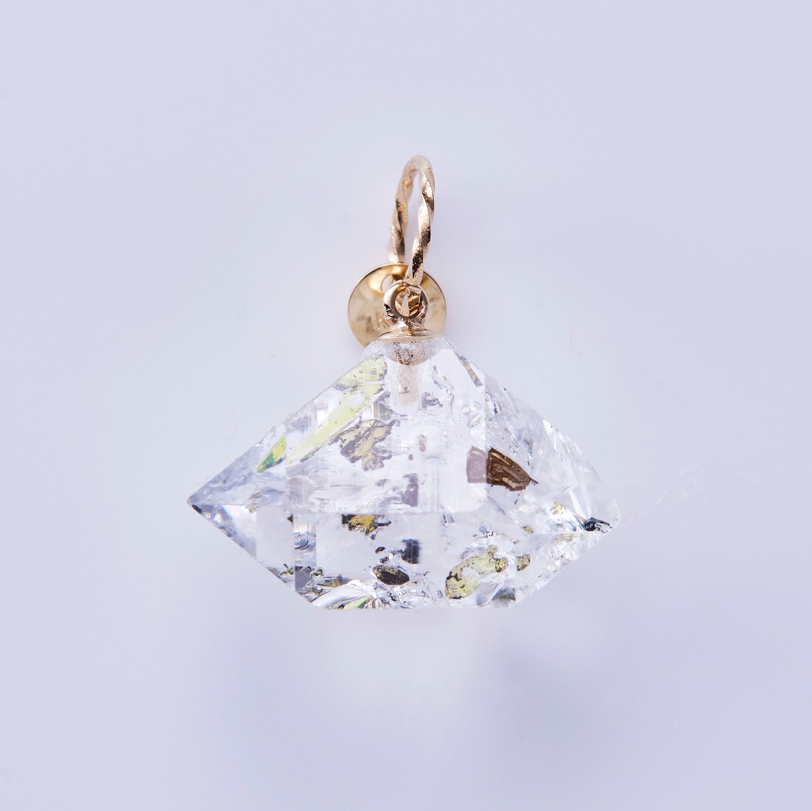 K10YG ぺトロリアムインクォーツ ペンダントトップ – COLETTE GIFT