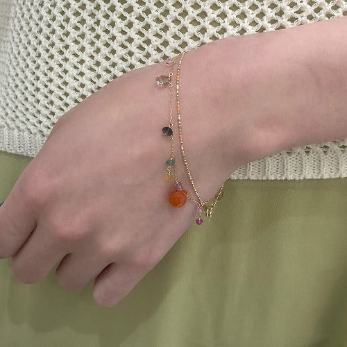 花束のようなブーケブレスレット