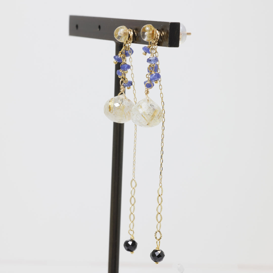 【Winter Limited】K10YG ピアスチャーム セット