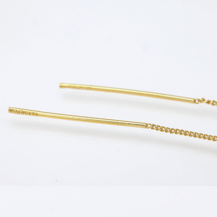 SV925 1粒 淡水 パール アメリカンピアス（ゴールド）