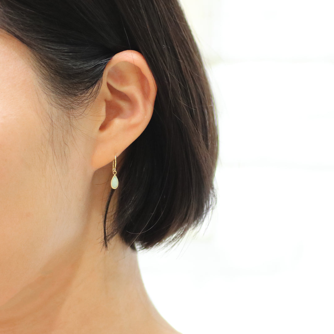 【Winter Limited】K18YG オパール ピアス