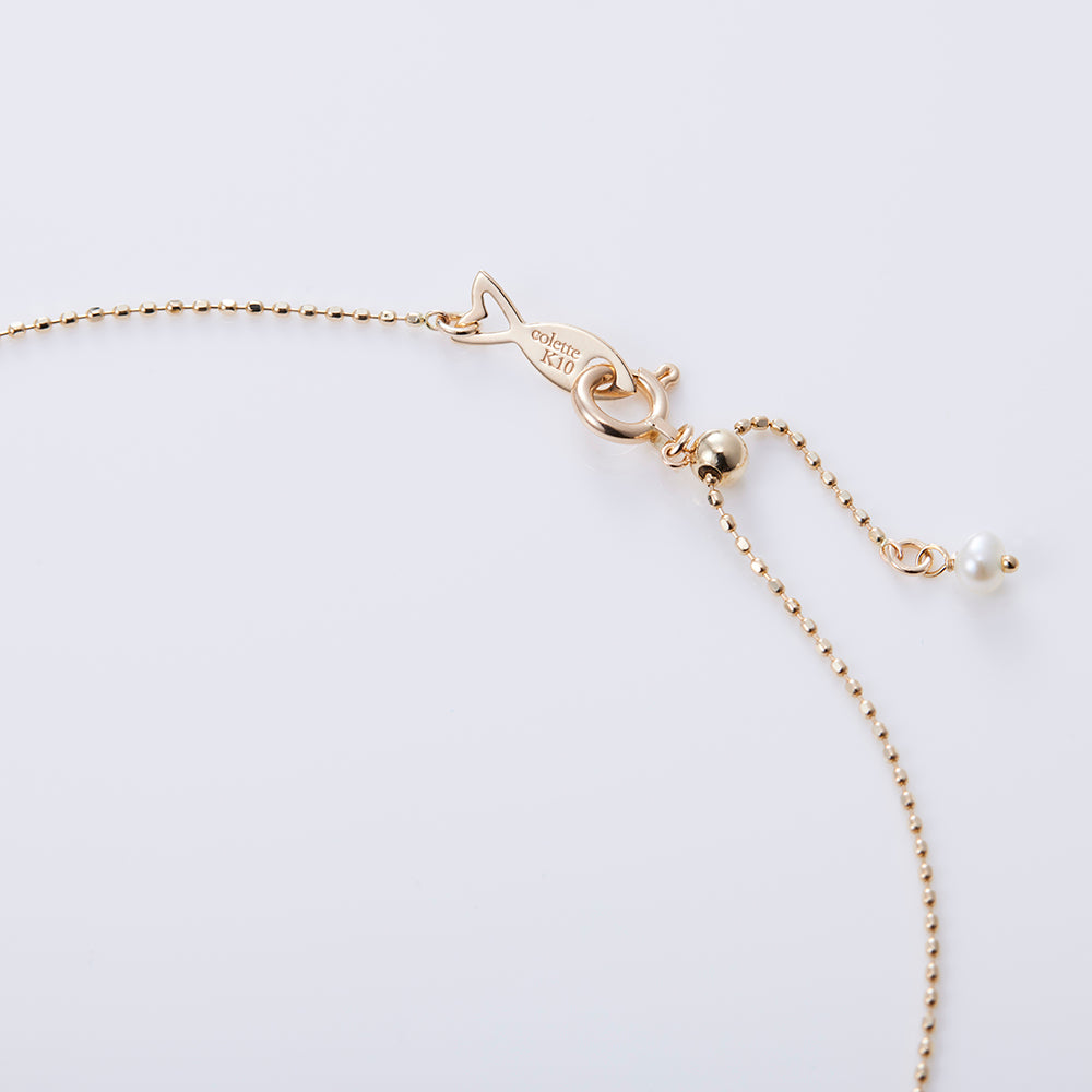 K10 ボールチェーン　ネックレス　YG K10YG ボールチェーン ネックレス 45cm – COLETTE GIFT