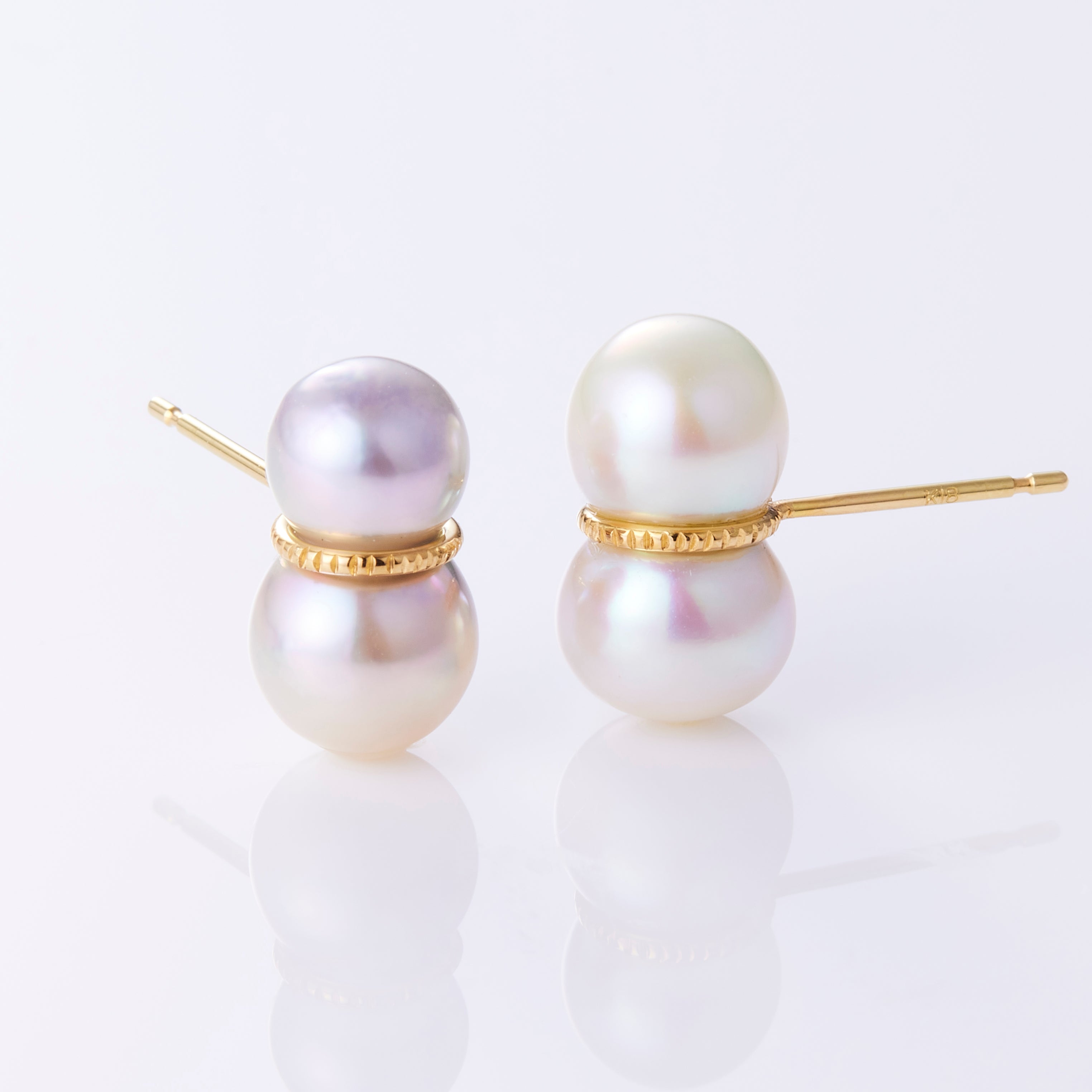 K18YG オレゴンサンストーン 1粒ポストピアス – COLETTE GIFT