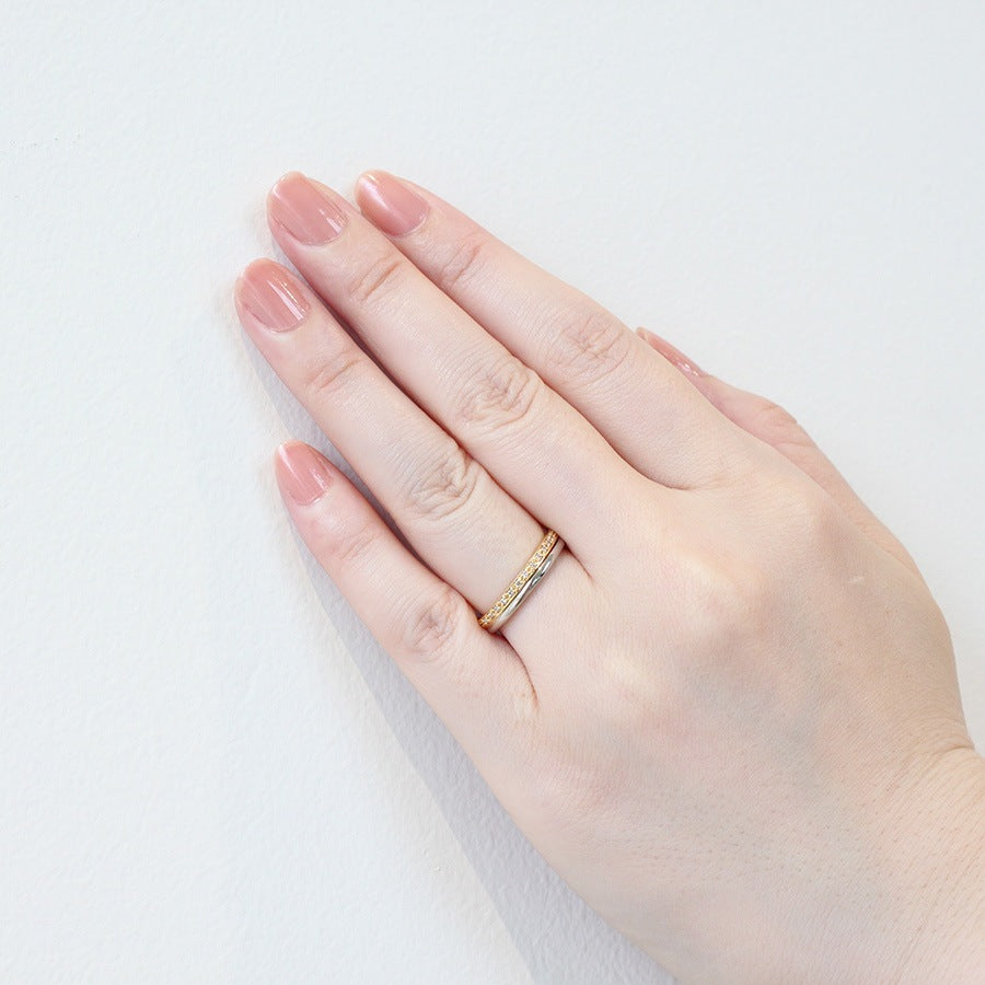 マリッジ フォルトゥナ プラチナ×ゴールド Lady’s