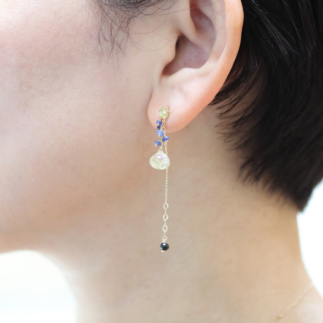 【Winter Limited】K10YG ピアスチャーム セット