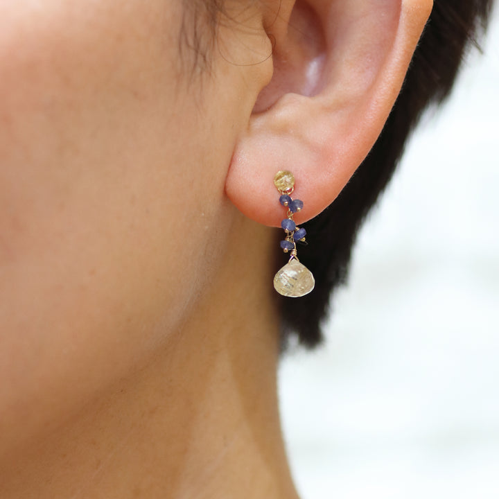 【Winter Limited】K10YG ピアスチャーム セット