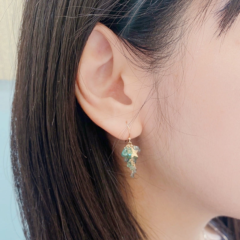 コレットギフト　天然石ピアス コレットギフト天然石ピアス