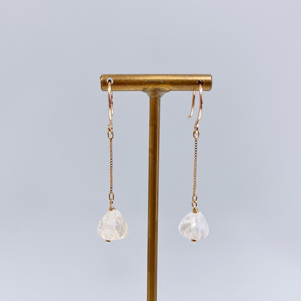 K10YG ルチルクォーツ ショート ピアス – COLETTE GIFT