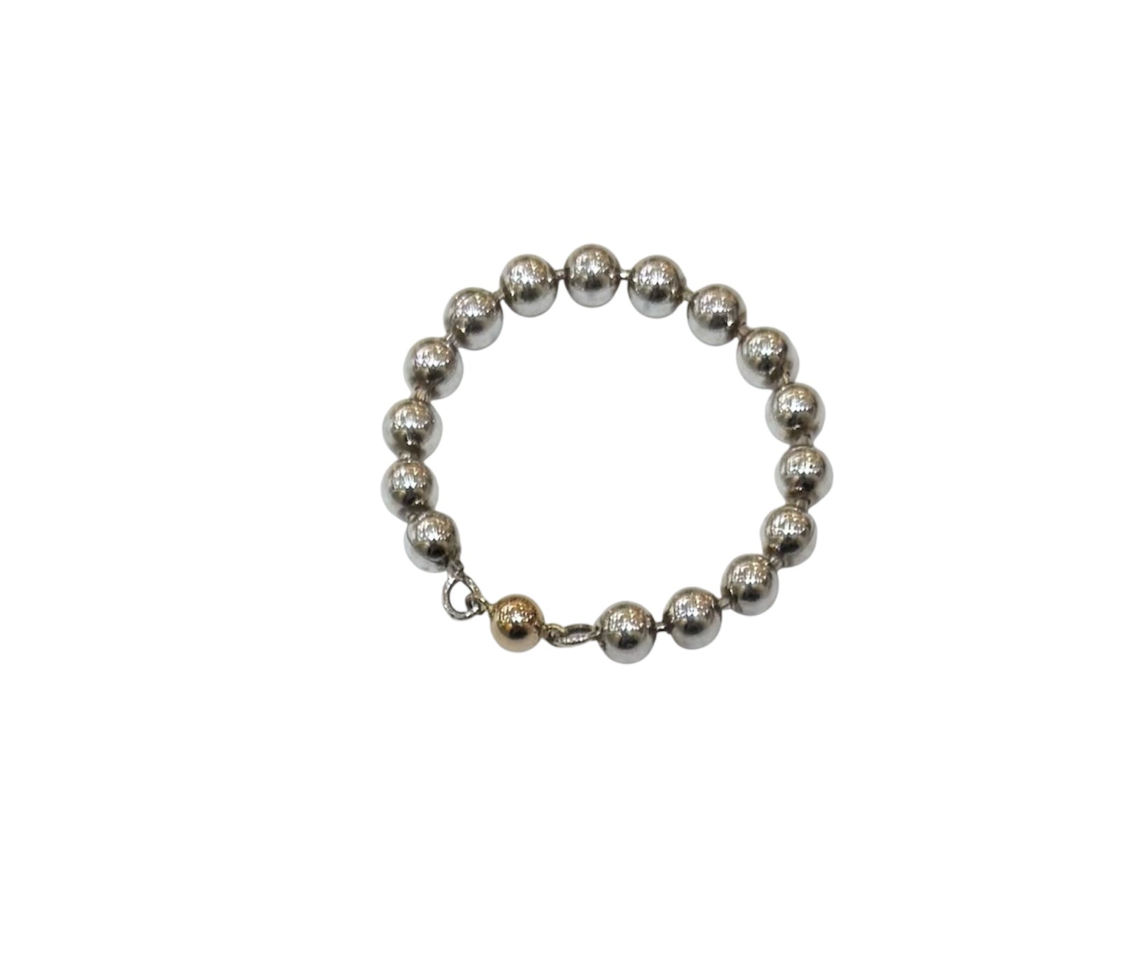 Silver 925 x K10 Gold Rush Chain Ring – COLETTE GIFT