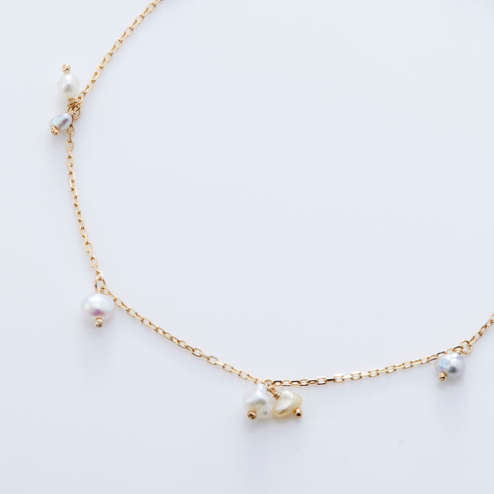 K10YG アコヤ ケシパール エミリーブレスレット