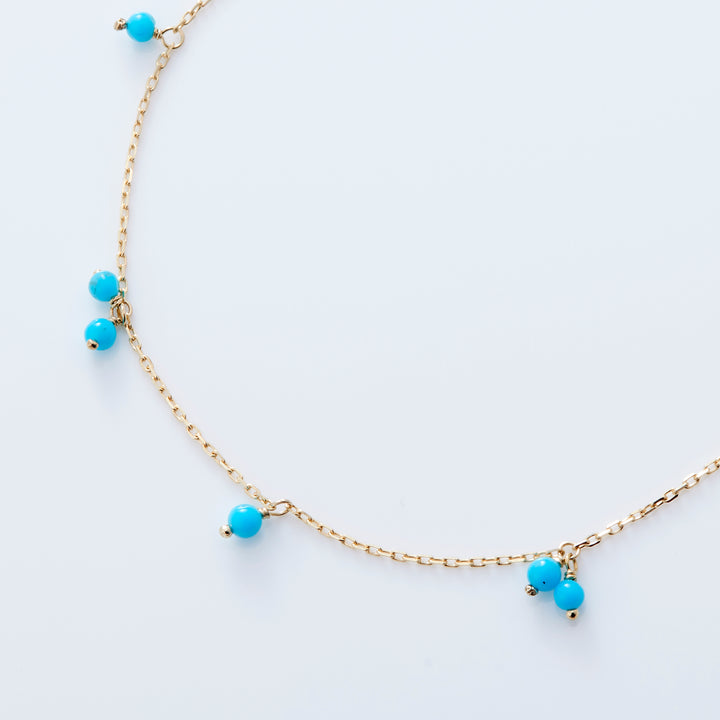 K10YG ターコイズ エミリー ブレスレット