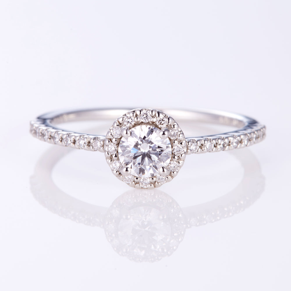 Soleil engagement ring [0.4ct]