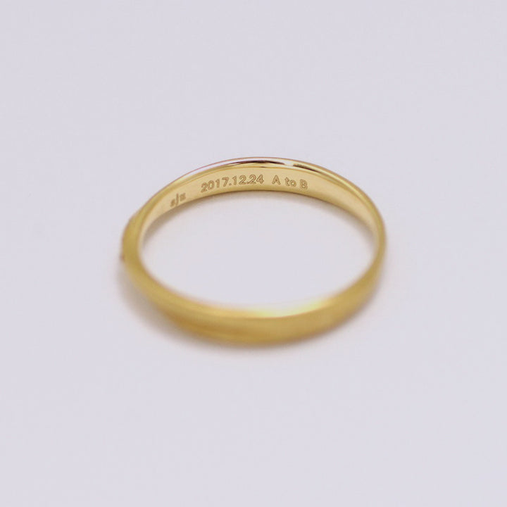 マリッジ ラルジュ プラチナ×ゴールド  Lady’s