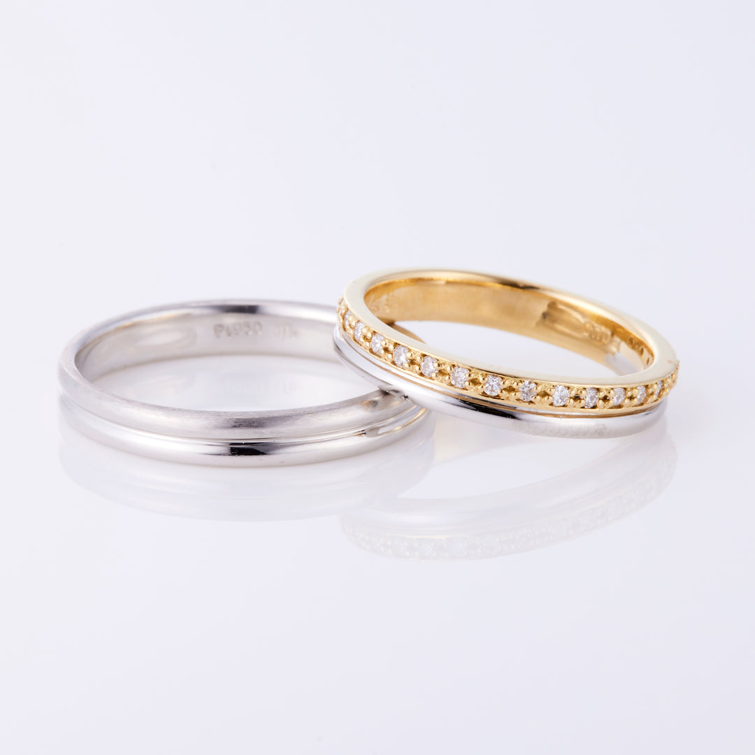 マリッジ フォルトゥナ プラチナ×ゴールド Lady’s