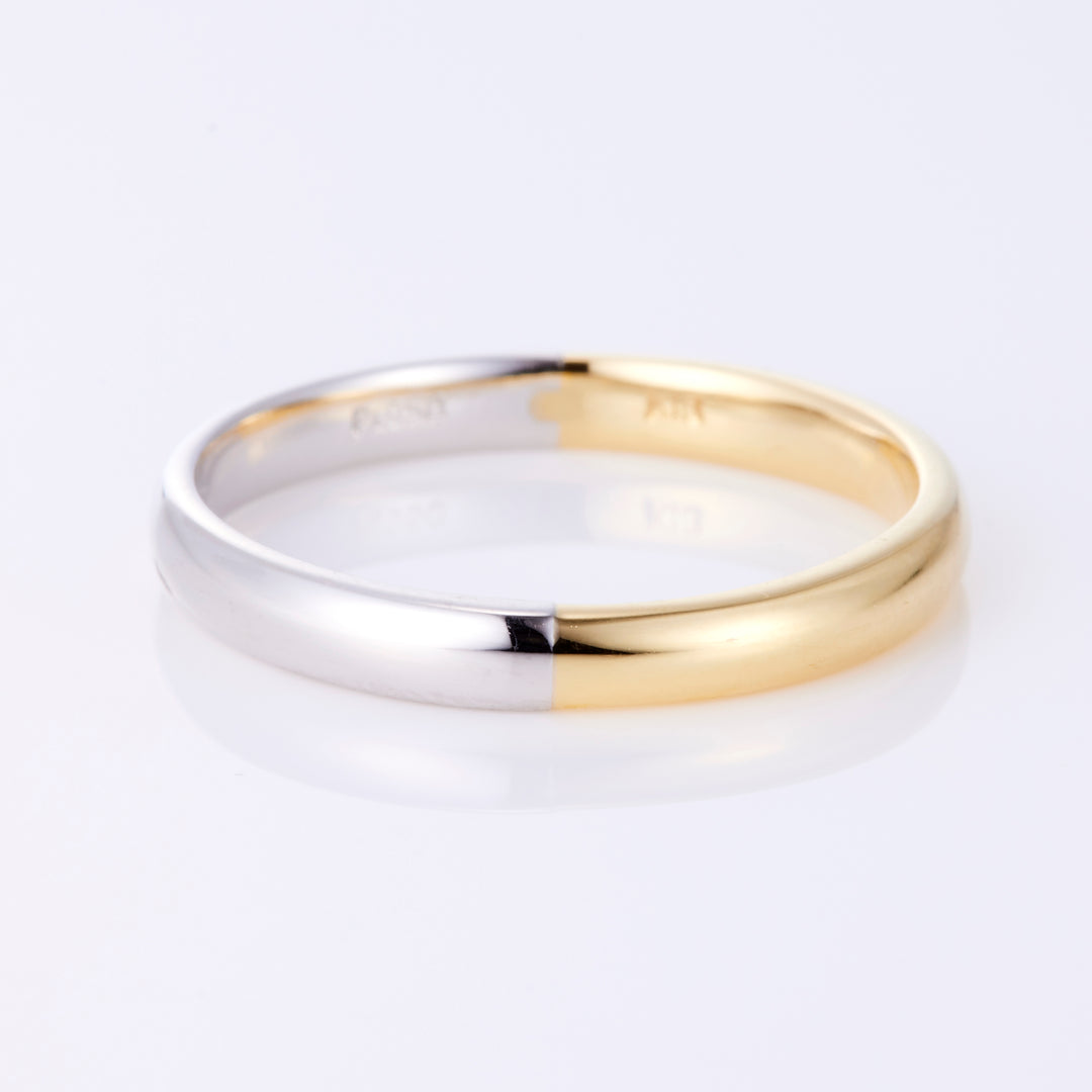 マリッジ ラルジュ プラチナ×ゴールド　Men's