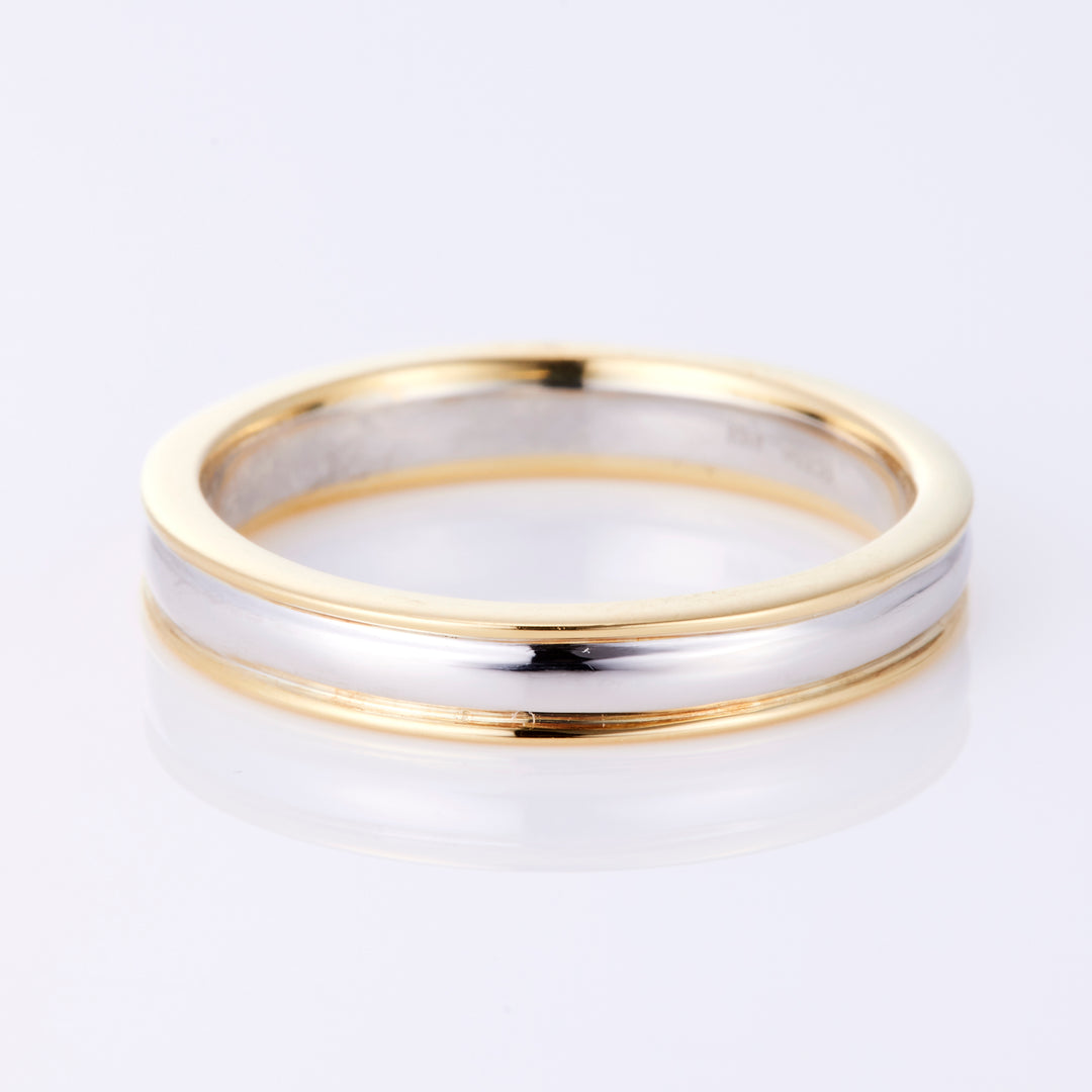 マリッジ パルミエ プラチナ×ゴールド Men's