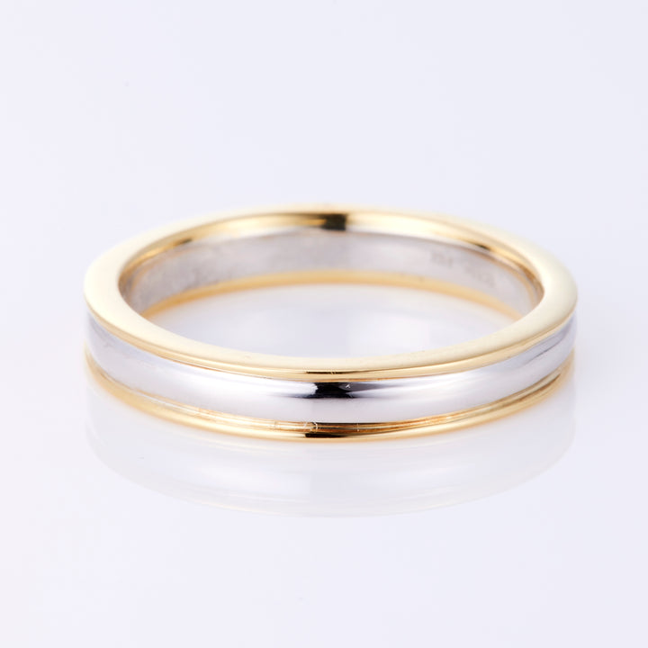 マリッジ パルミエ プラチナ×ゴールド Men's