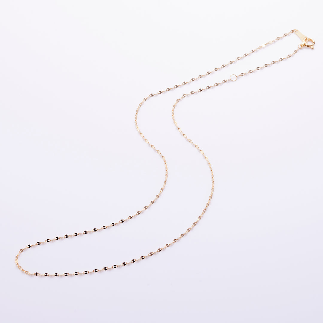 K18YG エレア チェーン ネックレス 40cm