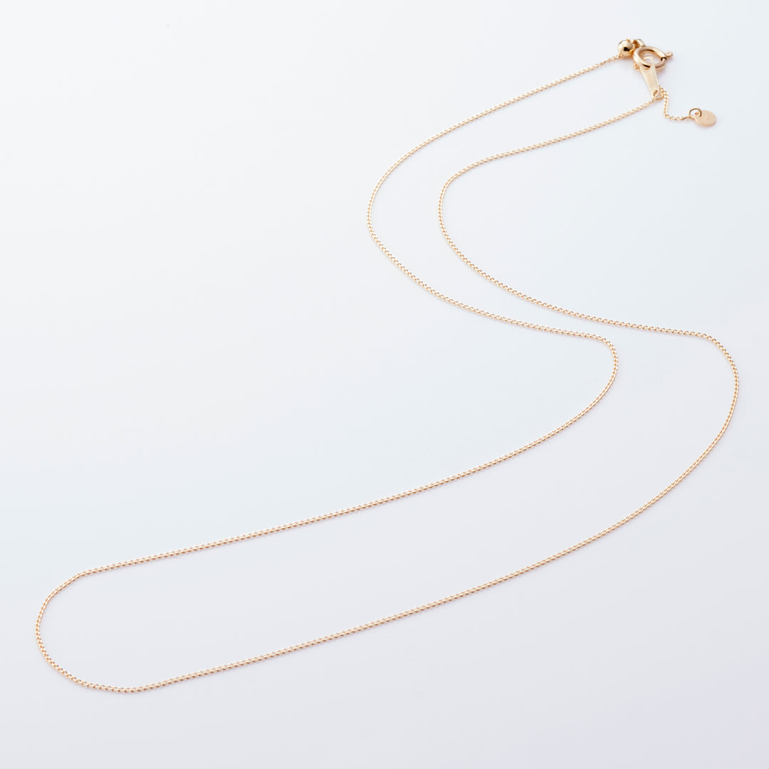 K18YG ブルーノ チェーンネックレス 45cm