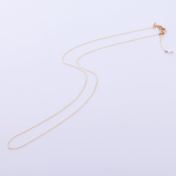 K10YG マチルダ チェーン S ネックレス 45cm