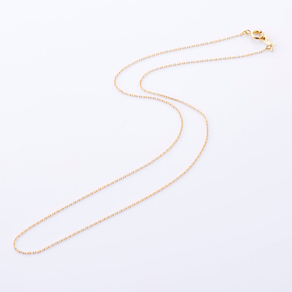 シルバー925 Aチェーン ネックレス 40cm