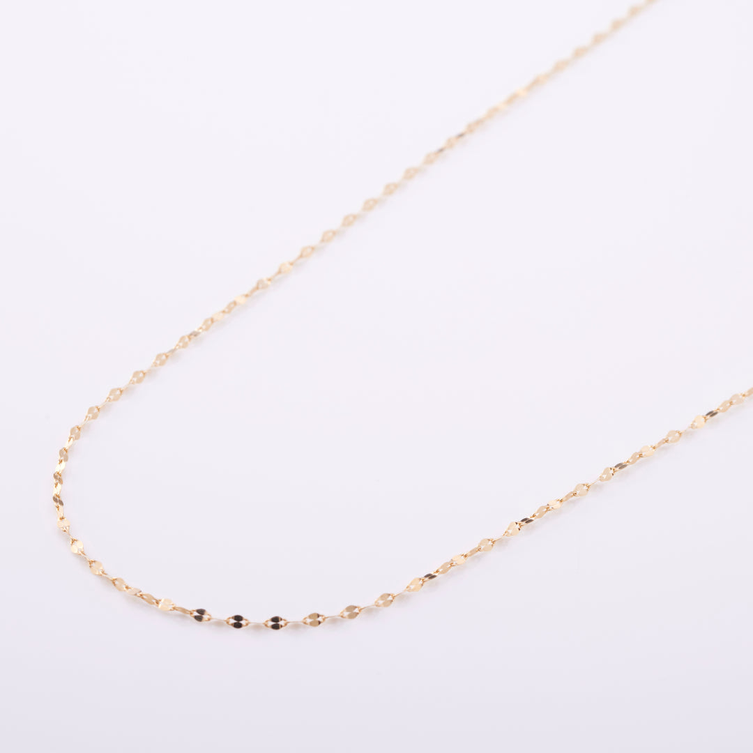 K18YG エレア チェーン ネックレス 40cm