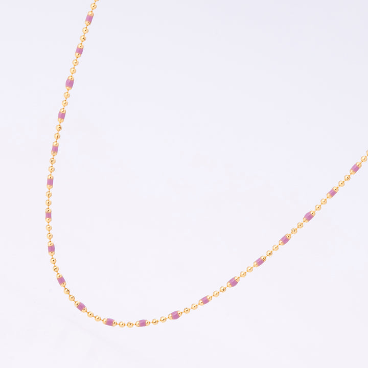 ルミネ ネックレス 2月 パープル