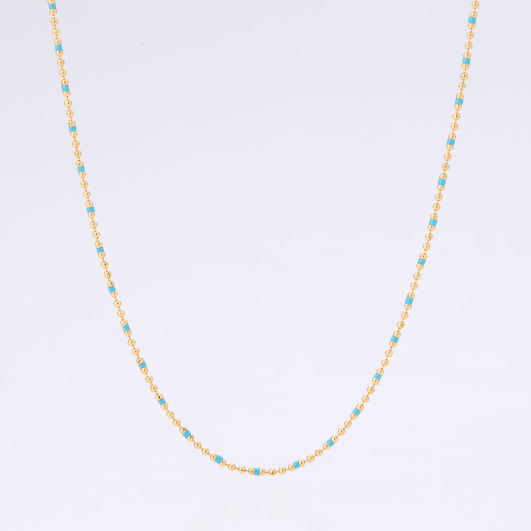 ルミネ ネックレス 3月 アクア ブルー