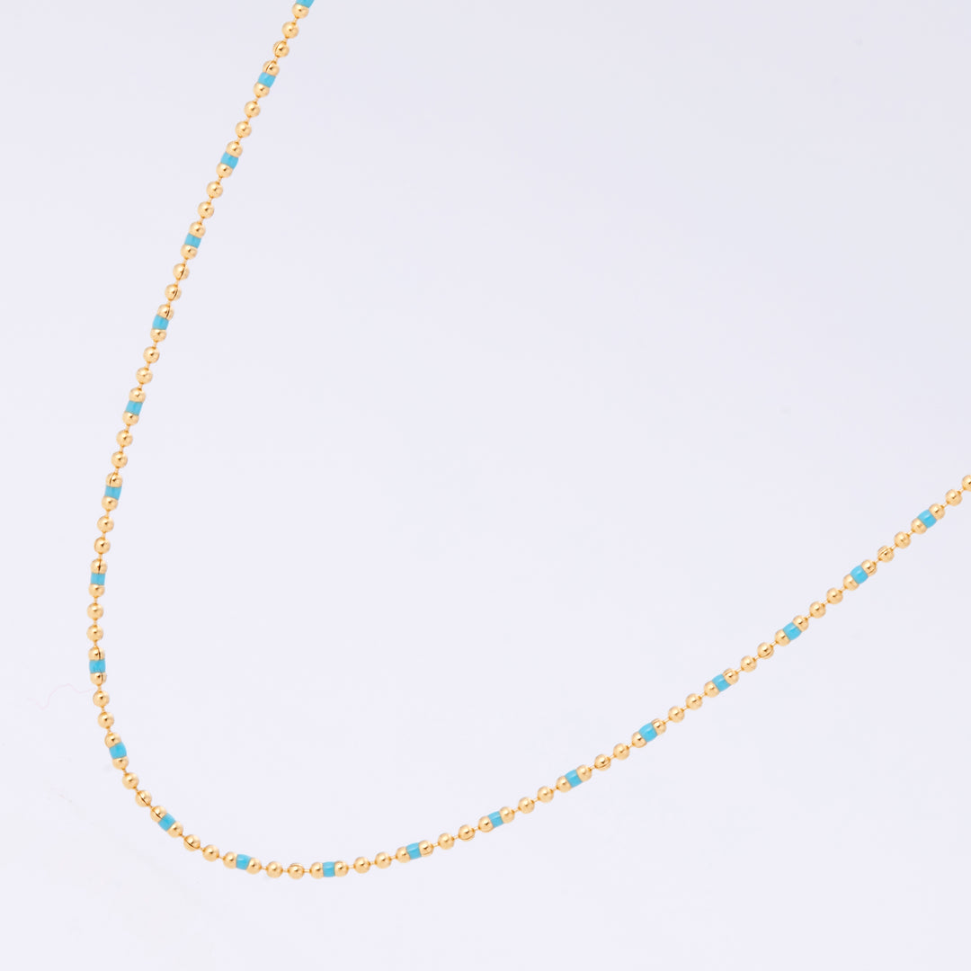 ルミネ ネックレス 3月 アクア ブルー