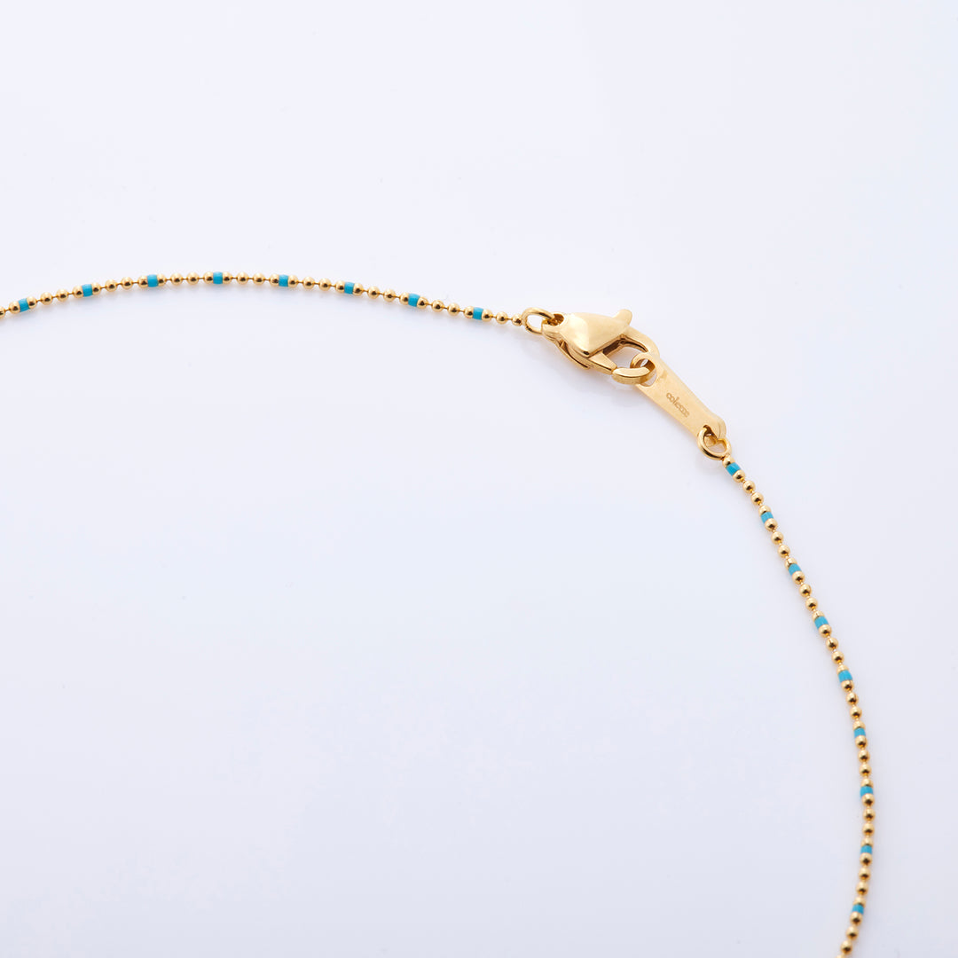 ルミネ ネックレス 3月 アクア ブルー