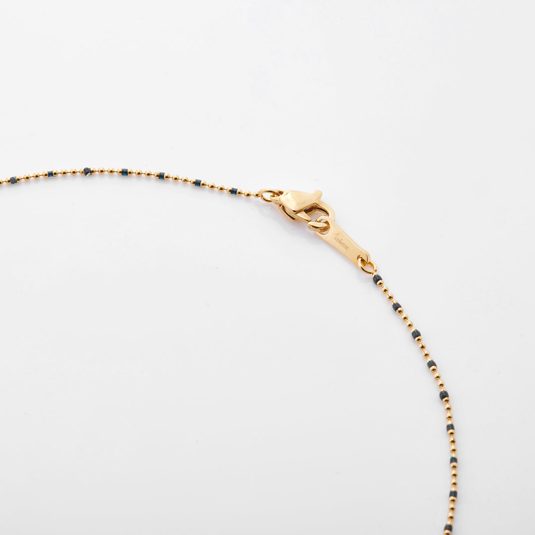 ルミネ ネックレス 9月 ネイビー