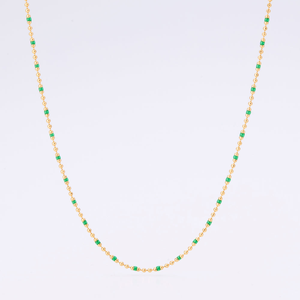 Lumine Necklace May Green