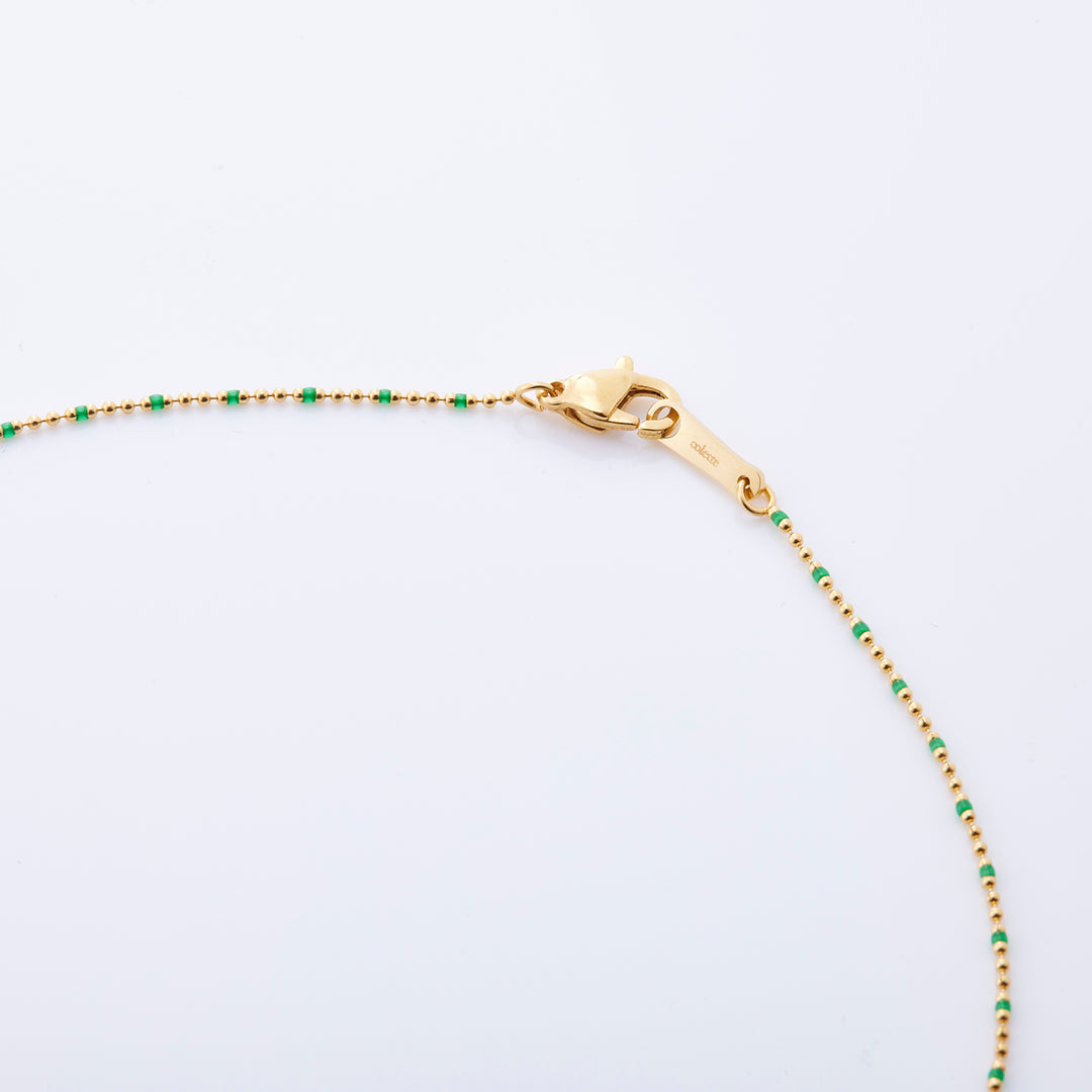 ルミネ ネックレス 5月 グリーン