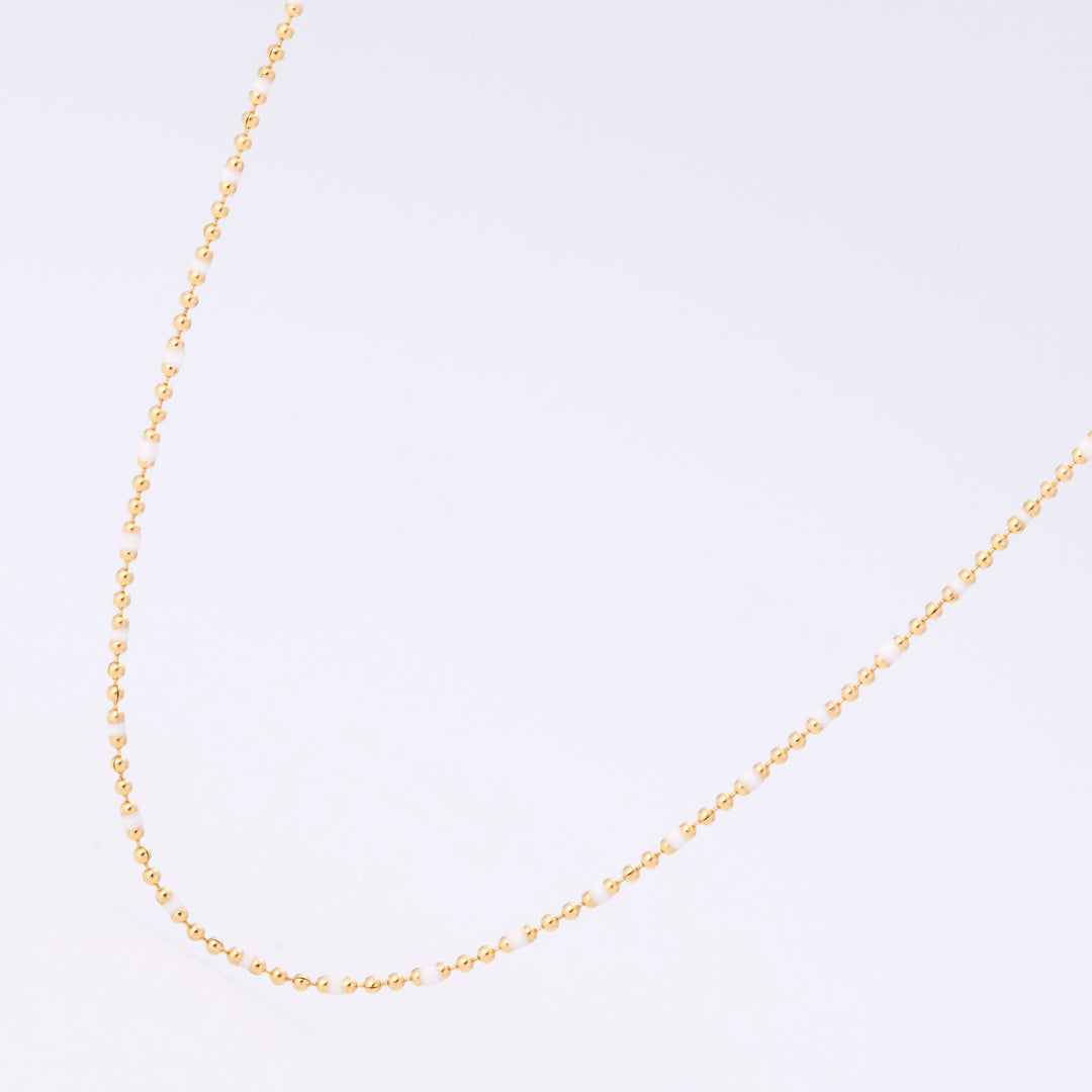 ルミネ ネックレス 6月 ホワイト