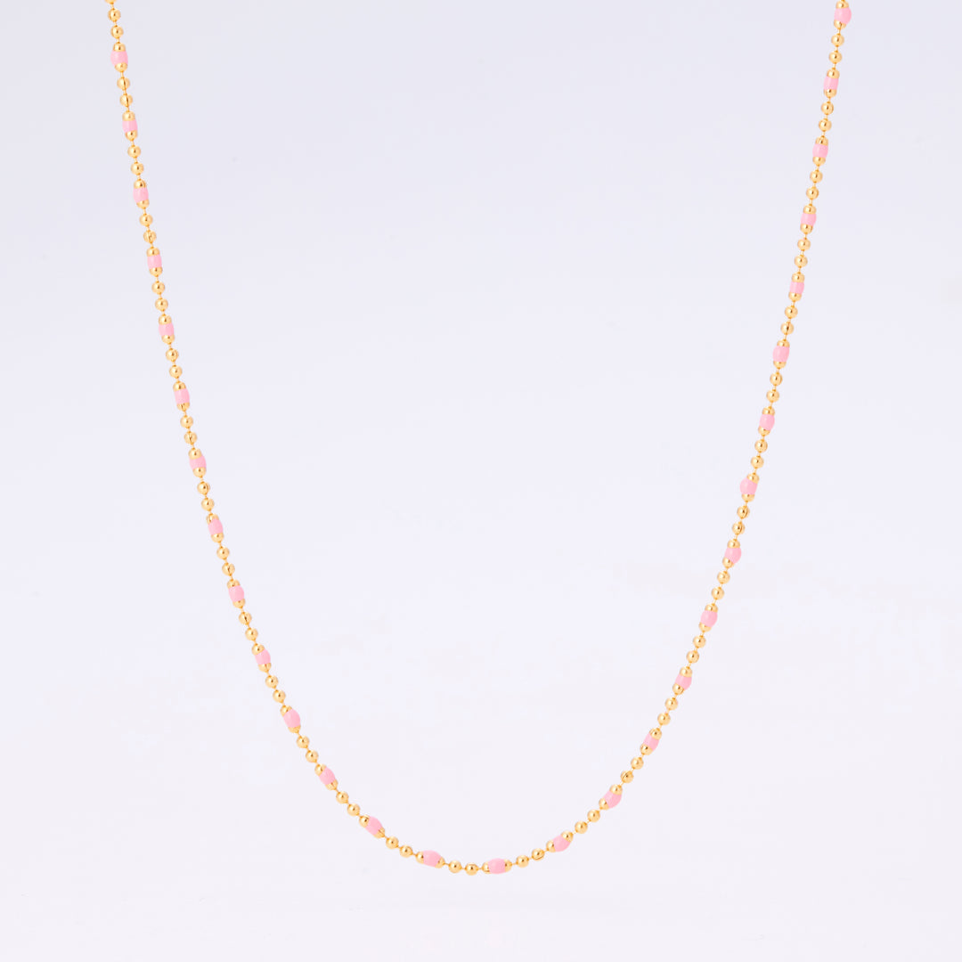 ルミネ ネックレス 10月 ピンク