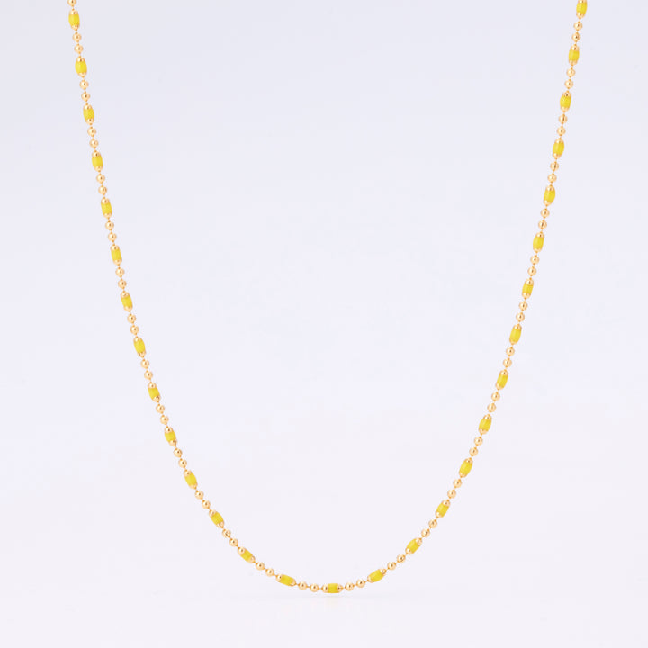 ルミネ ネックレス 11月 イエロー