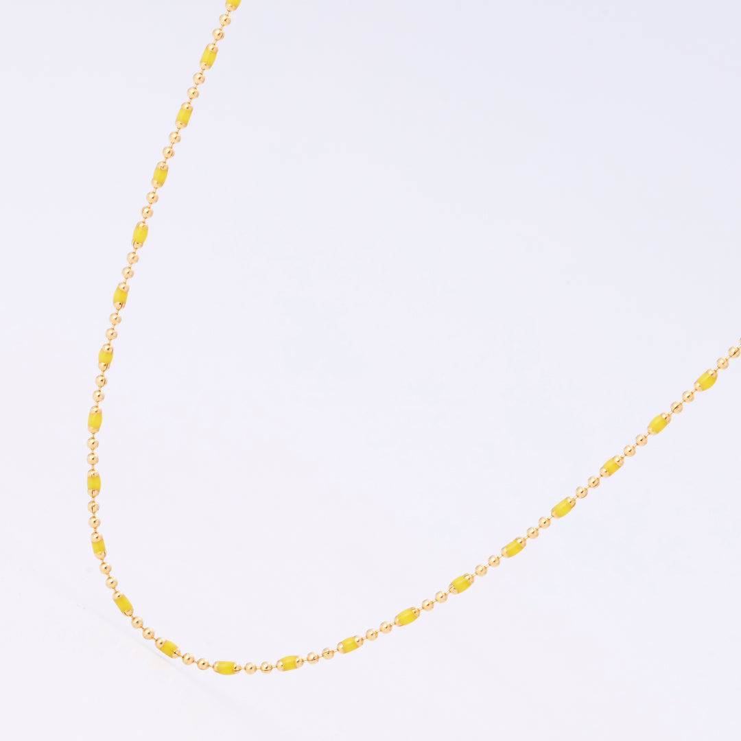 ルミネ ネックレス 11月 イエロー