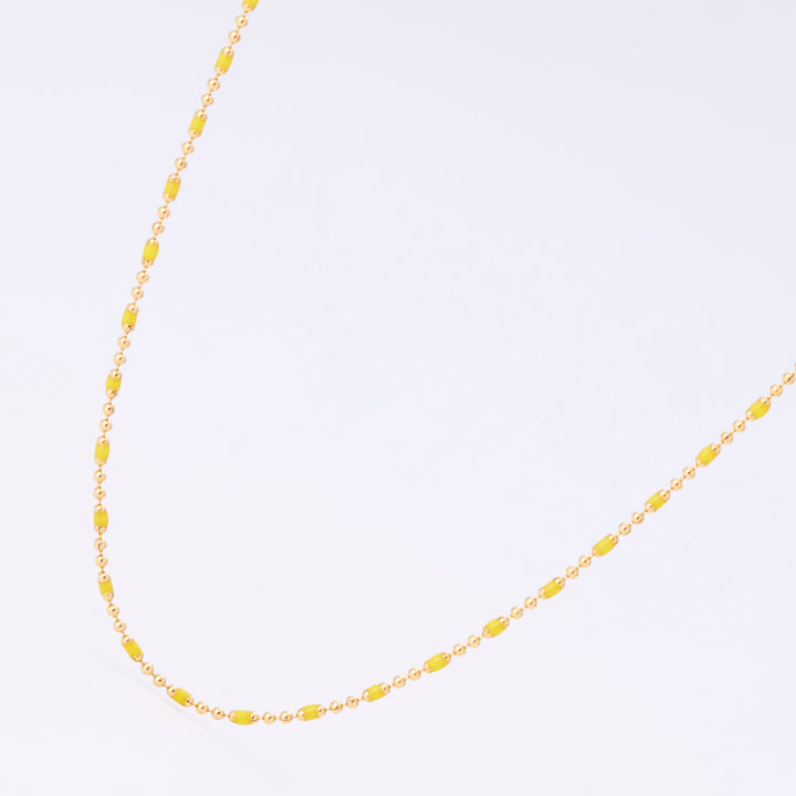 ルミネ ネックレス 11月 イエロー