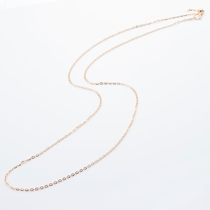 K18YG セルクル ドール アズキチェーン ネックレス 45cm