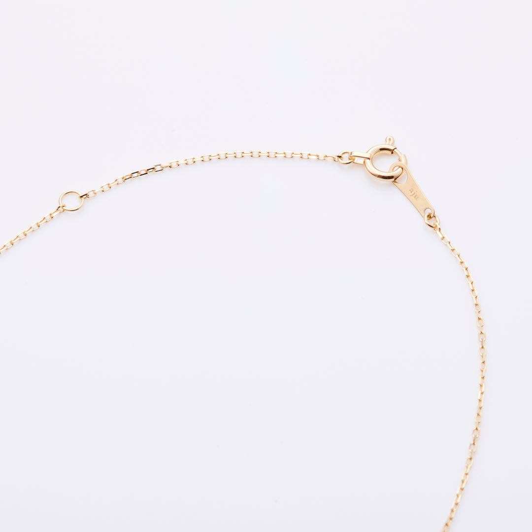 K18YG ブルートパーズ グロウ ネックレス