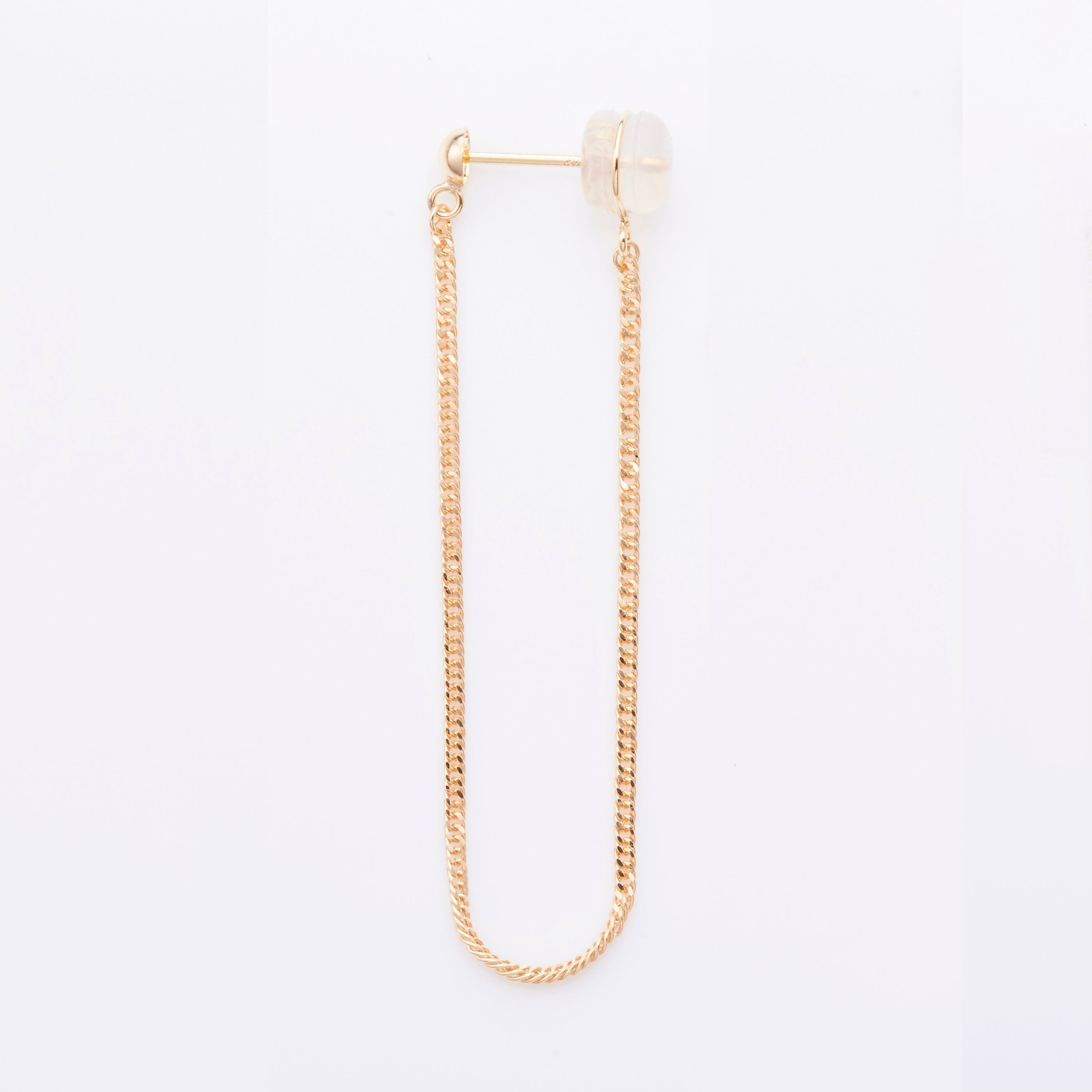 K18YG ロングスイングピアス 大特価K18YG⁄PG⁄WG0.6ctロングピアス ロング