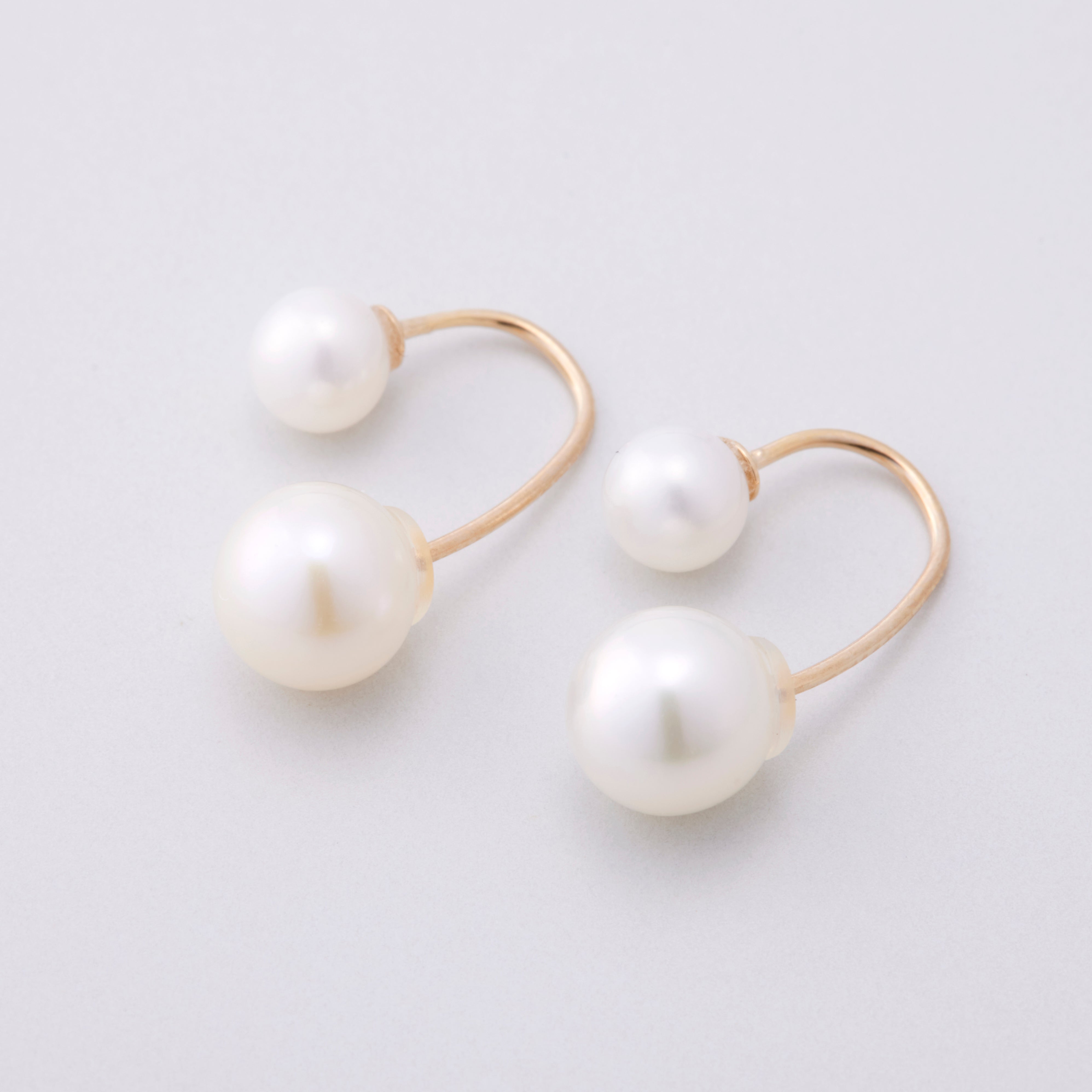 K10YG 淡水パール フックピアス – COLETTE GIFT