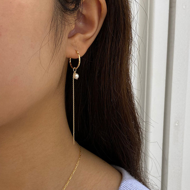K10YG クロエフープピアス（M） – COLETTE GIFT