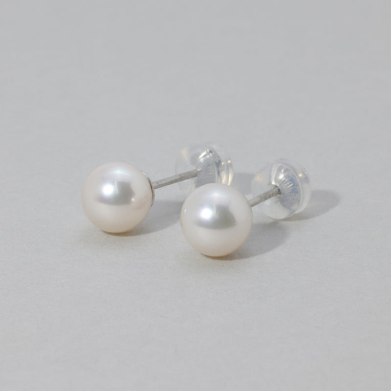 Pt900 アコヤパール ピアス