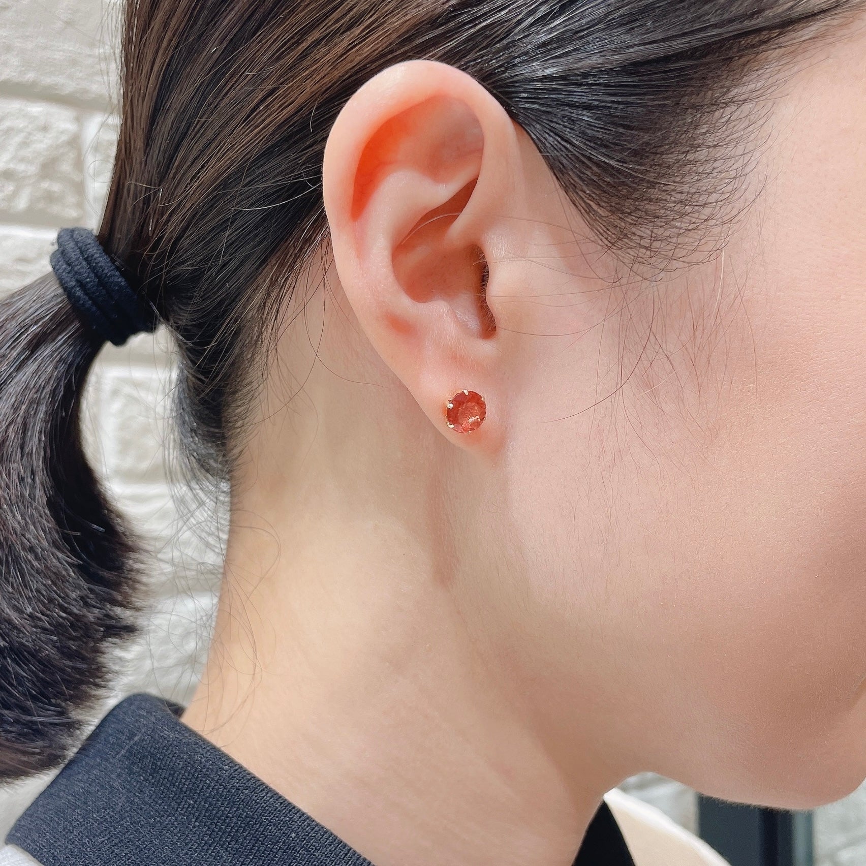 Kaya様　宝石質✨オレゴンサンストーン　ピアス　14kgf　他2点 Kaya様 宝石質✨オレゴンサンストーン ピアス 14kgf 他2点