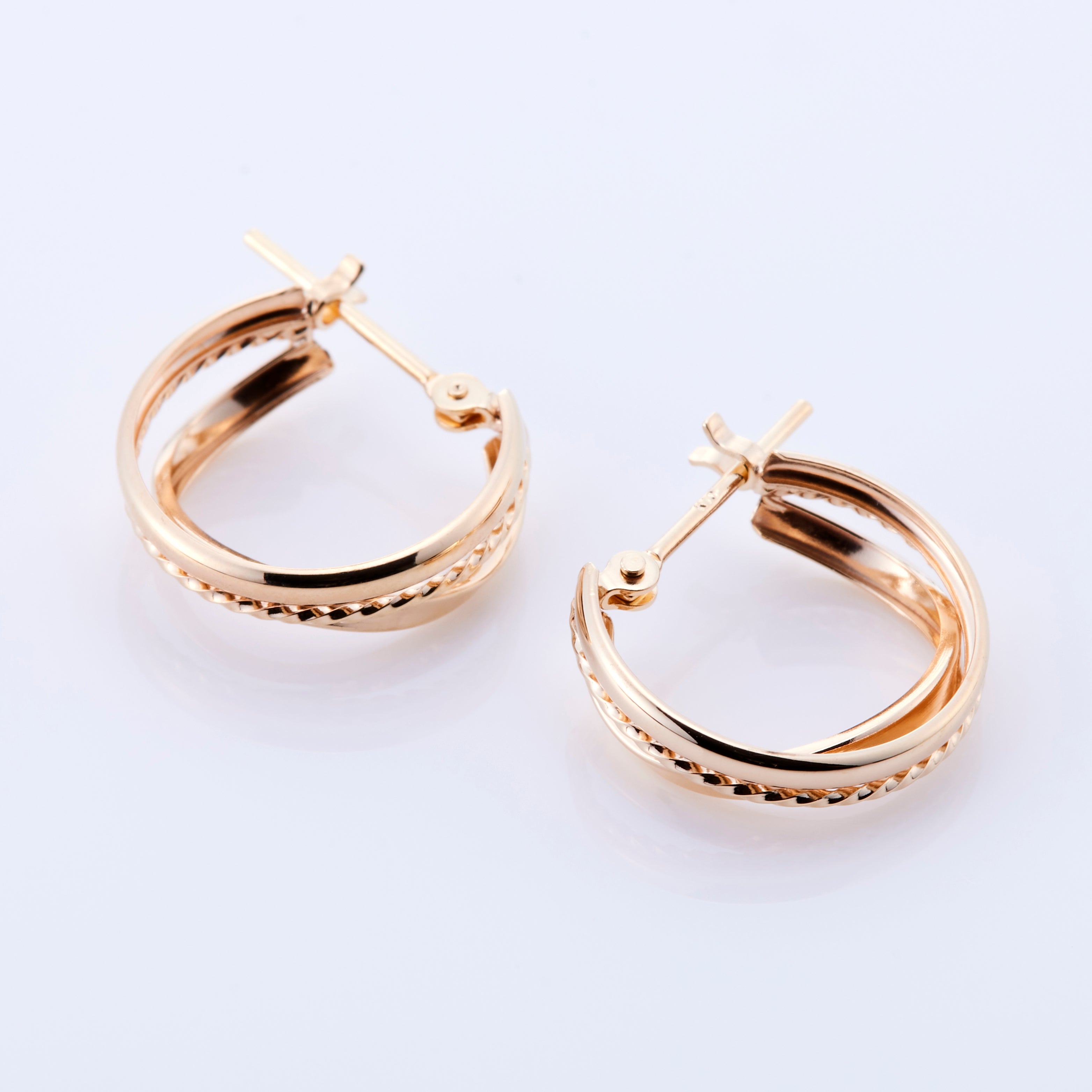 K10YG 3連 フープピアス – COLETTE GIFT