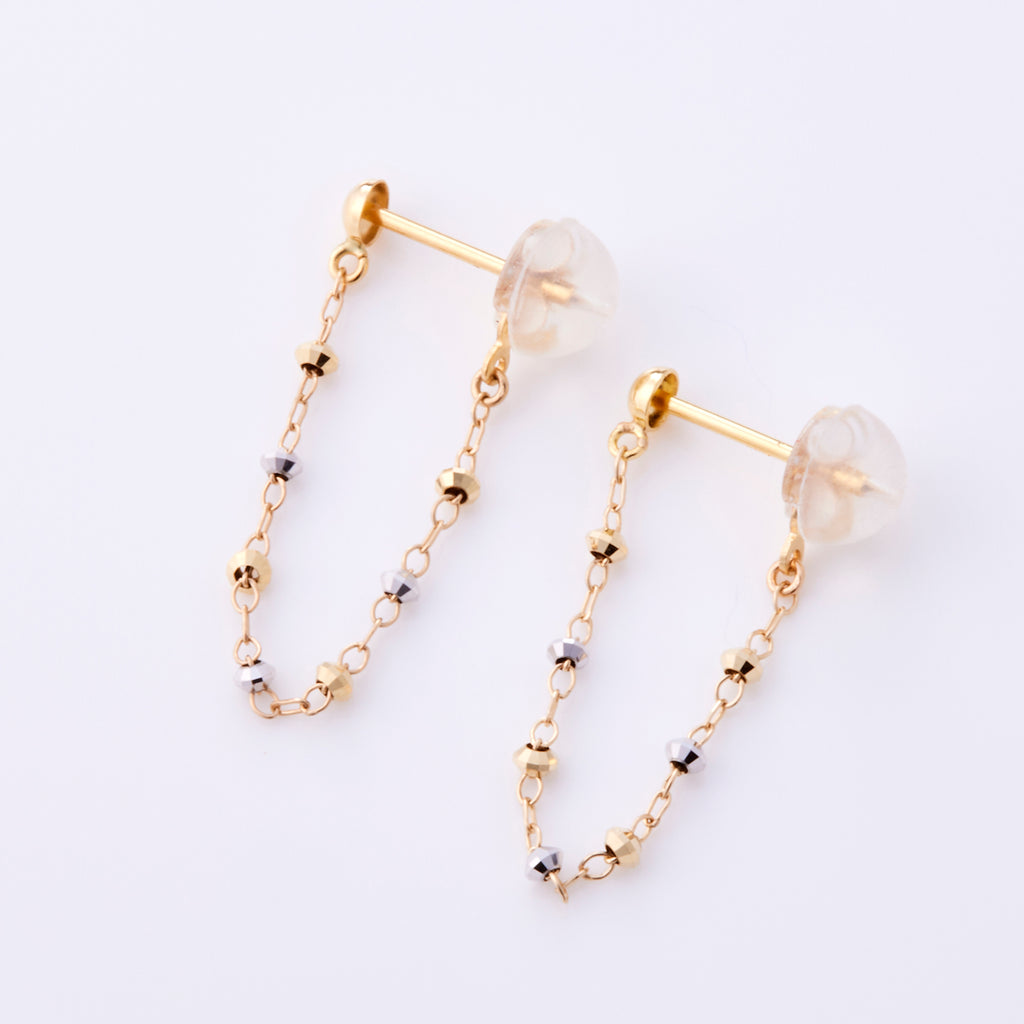 K18×K10YG ベリー ピアス ドッツ – COLETTE GIFT